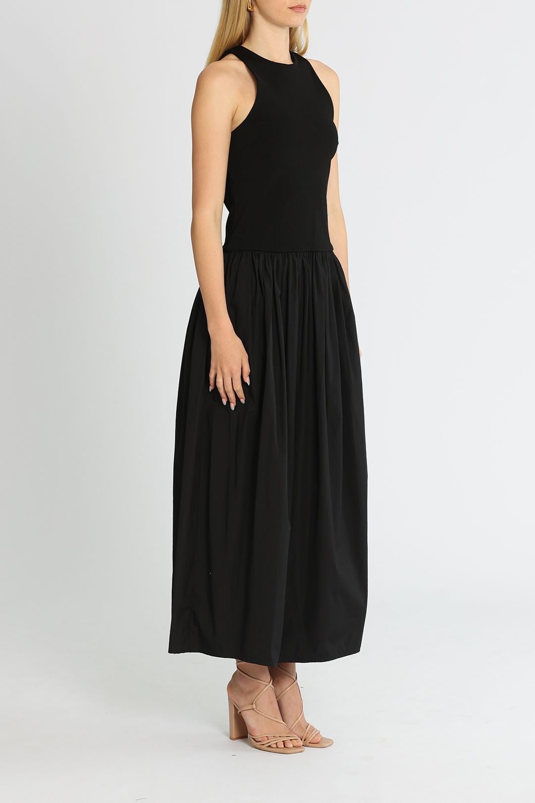 Bns Contrast Maxi Dress