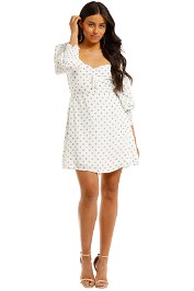 Faithfull-Arianne-Sleeve-Mini-Dress-Front