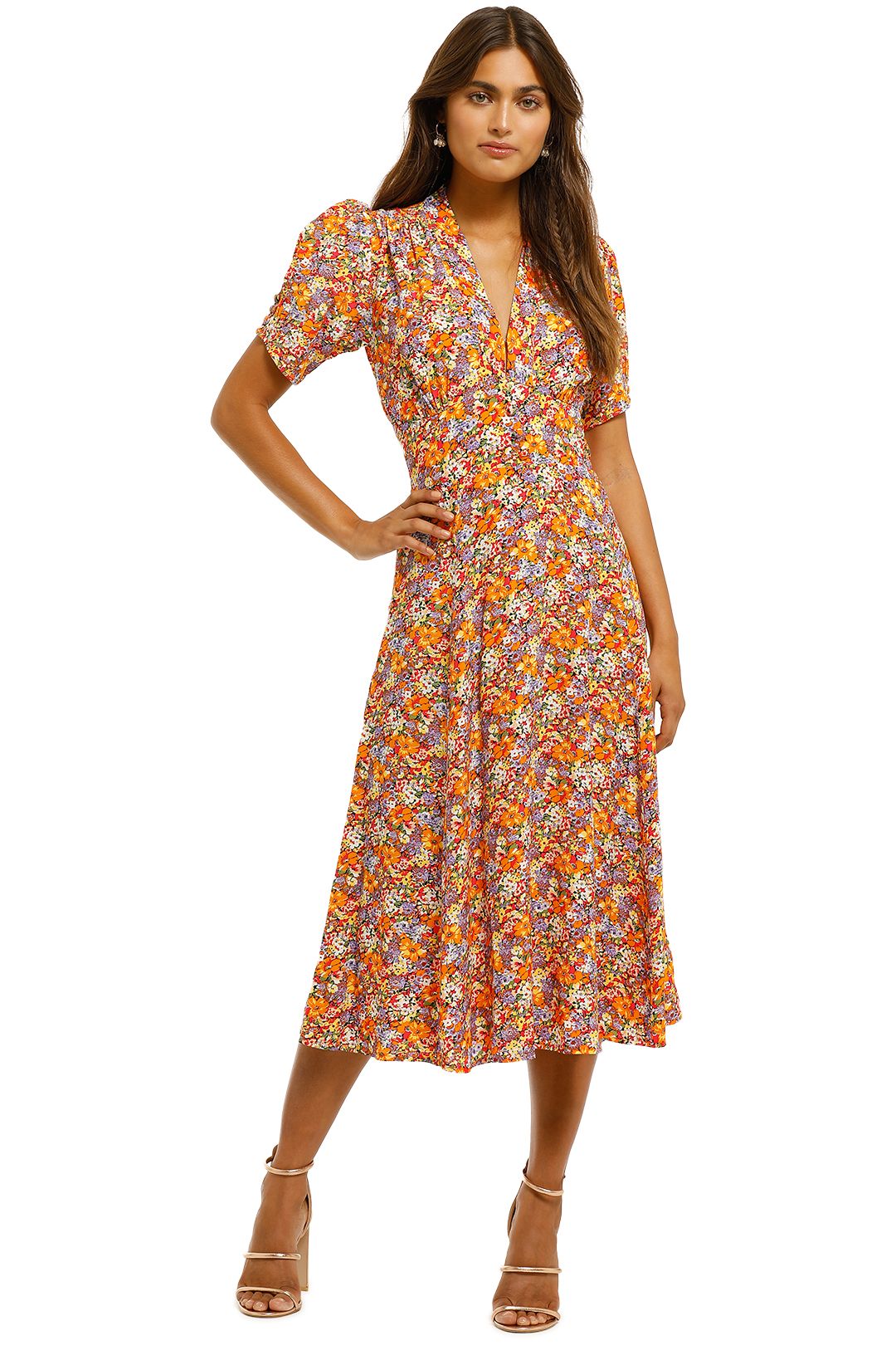 faithfull the brand meadows midi dress Meadows Midi Dress