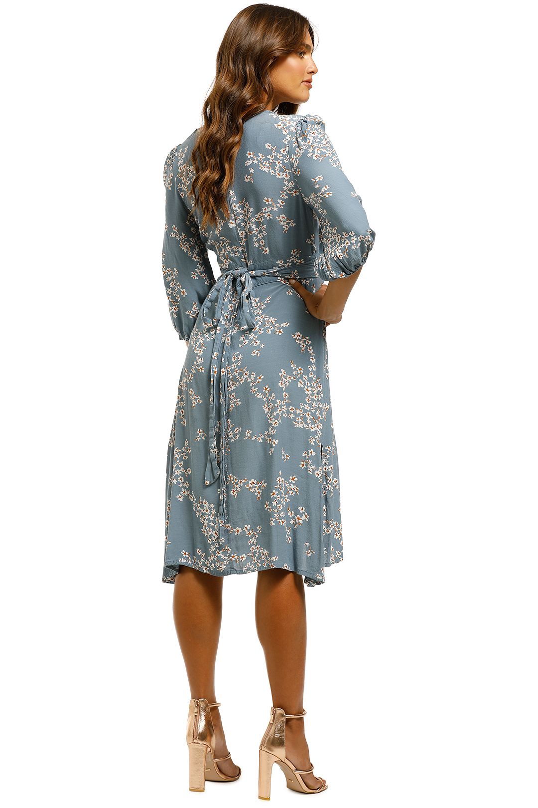 Faithfull chloe cheap midi dress