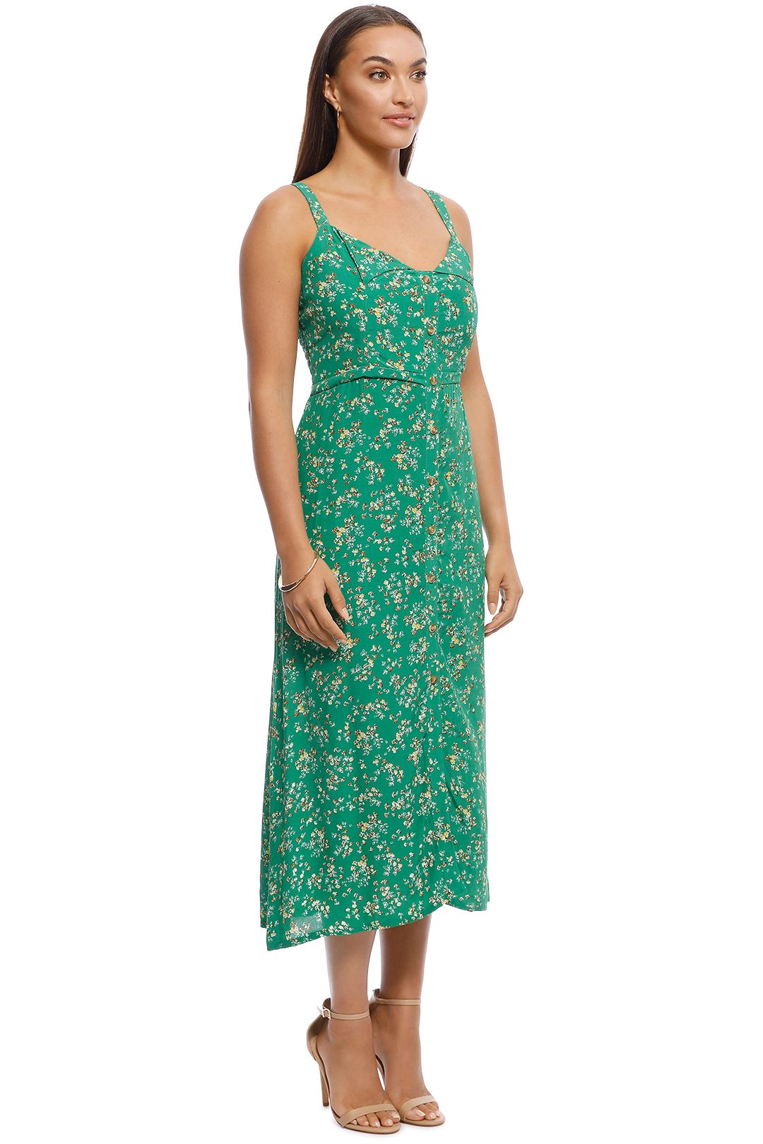 Faithfull este midi online dress