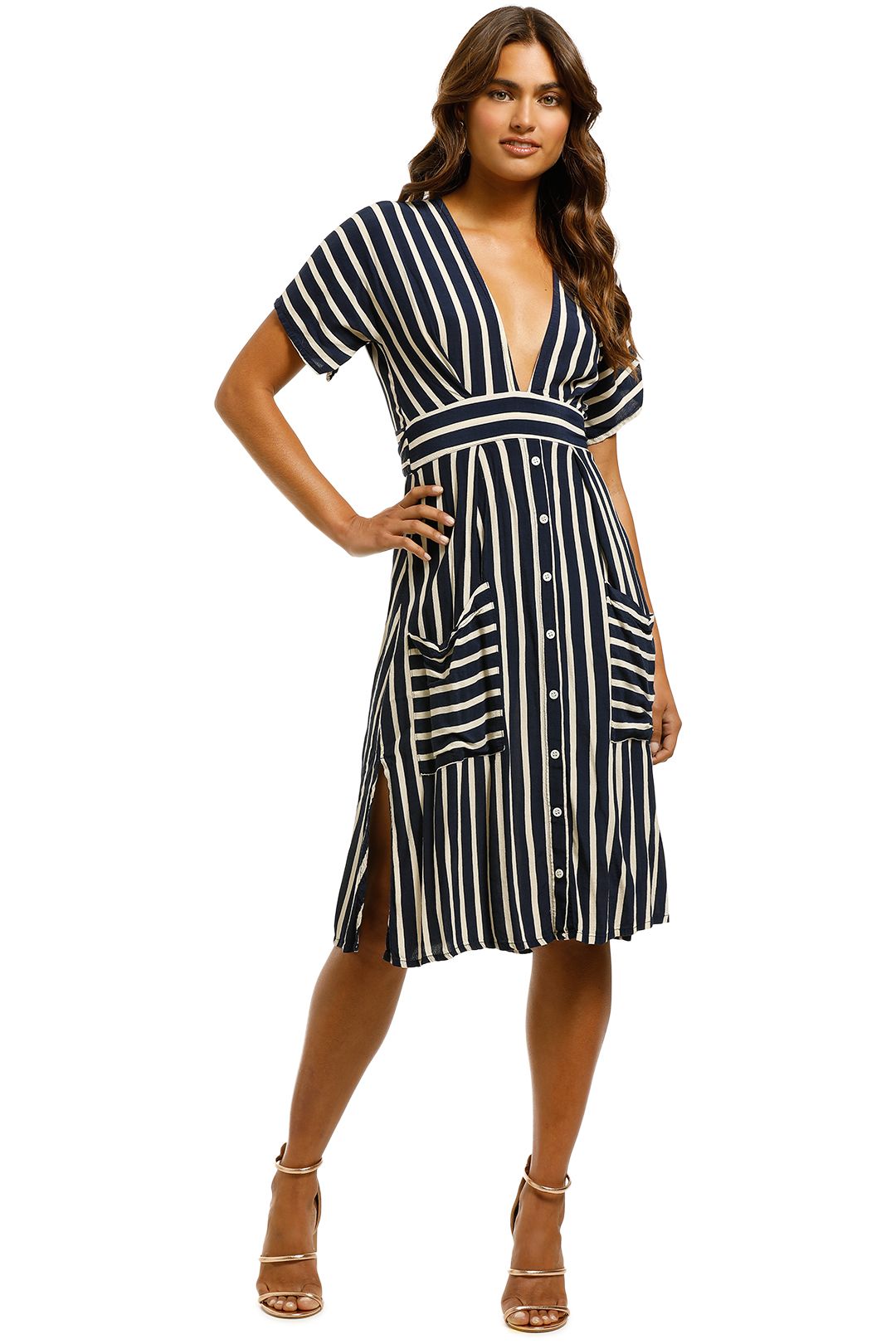 Faithfull the brand milan midi dress sales