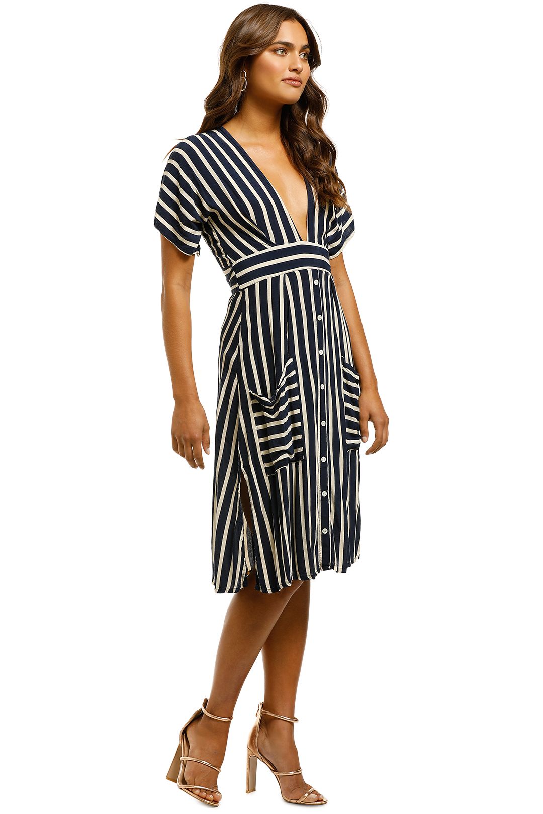 Faithfull the brand milan midi dress clearance