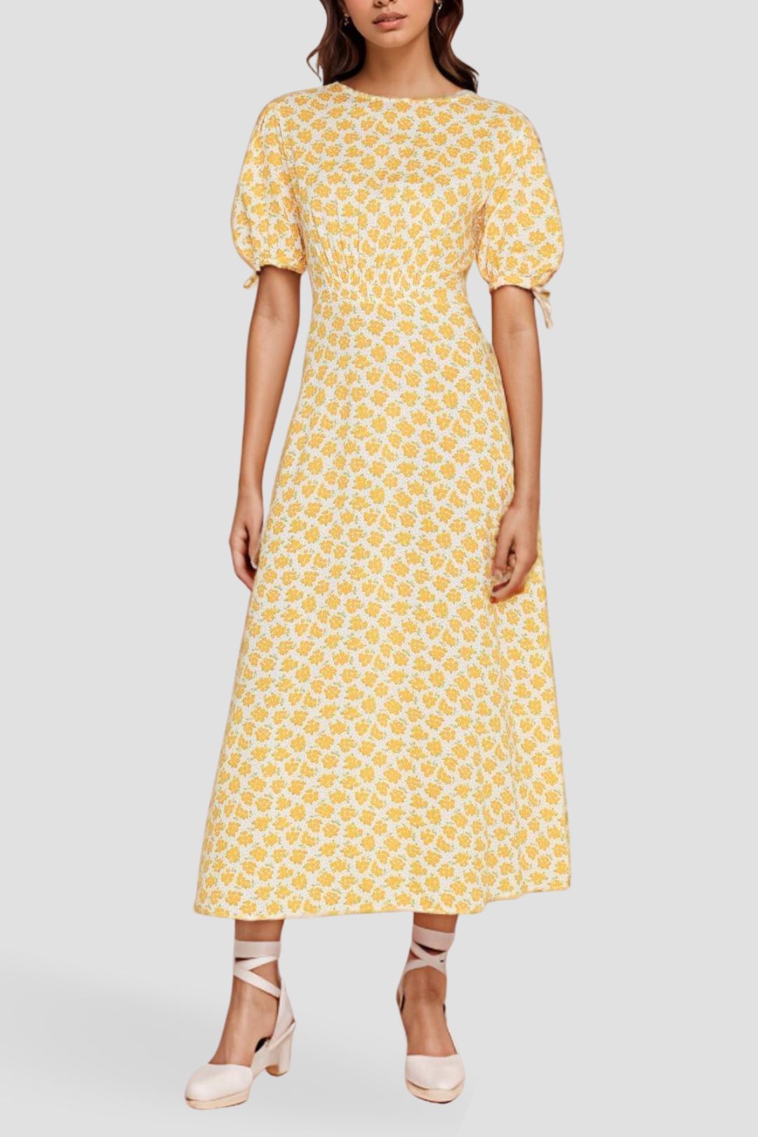 faithfull bette midi dress Faithfull the Brand Bette Midi Dress Stevie Floral