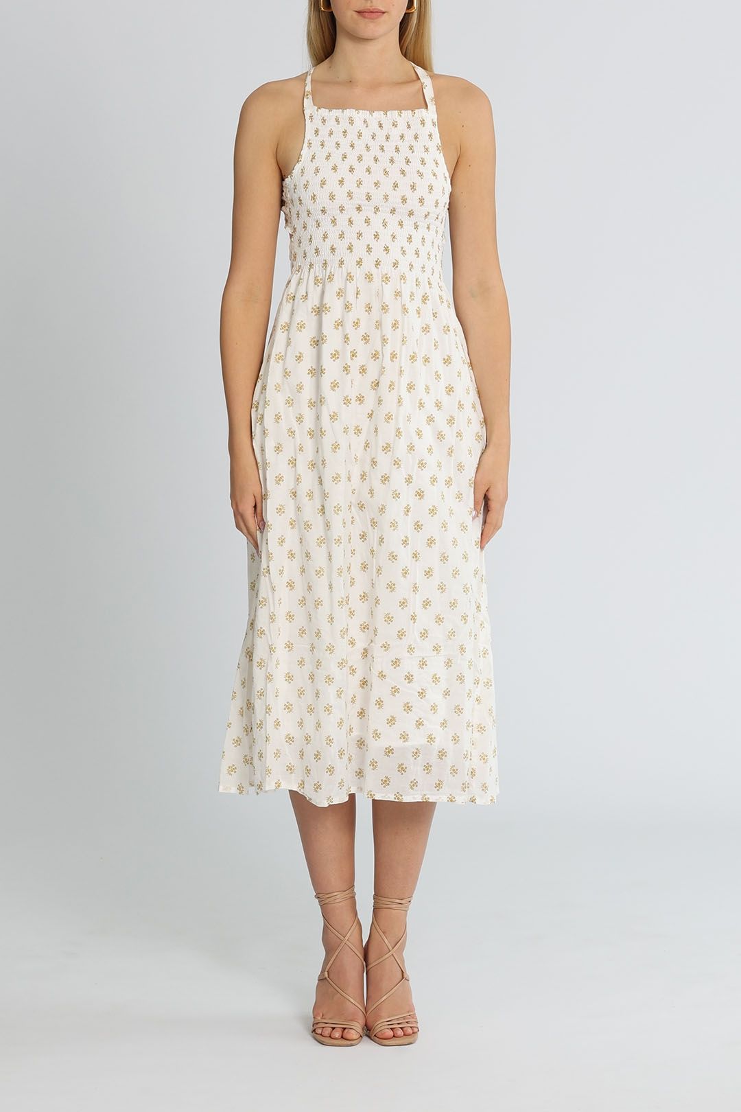 Faithfull Claretta Midi Dress