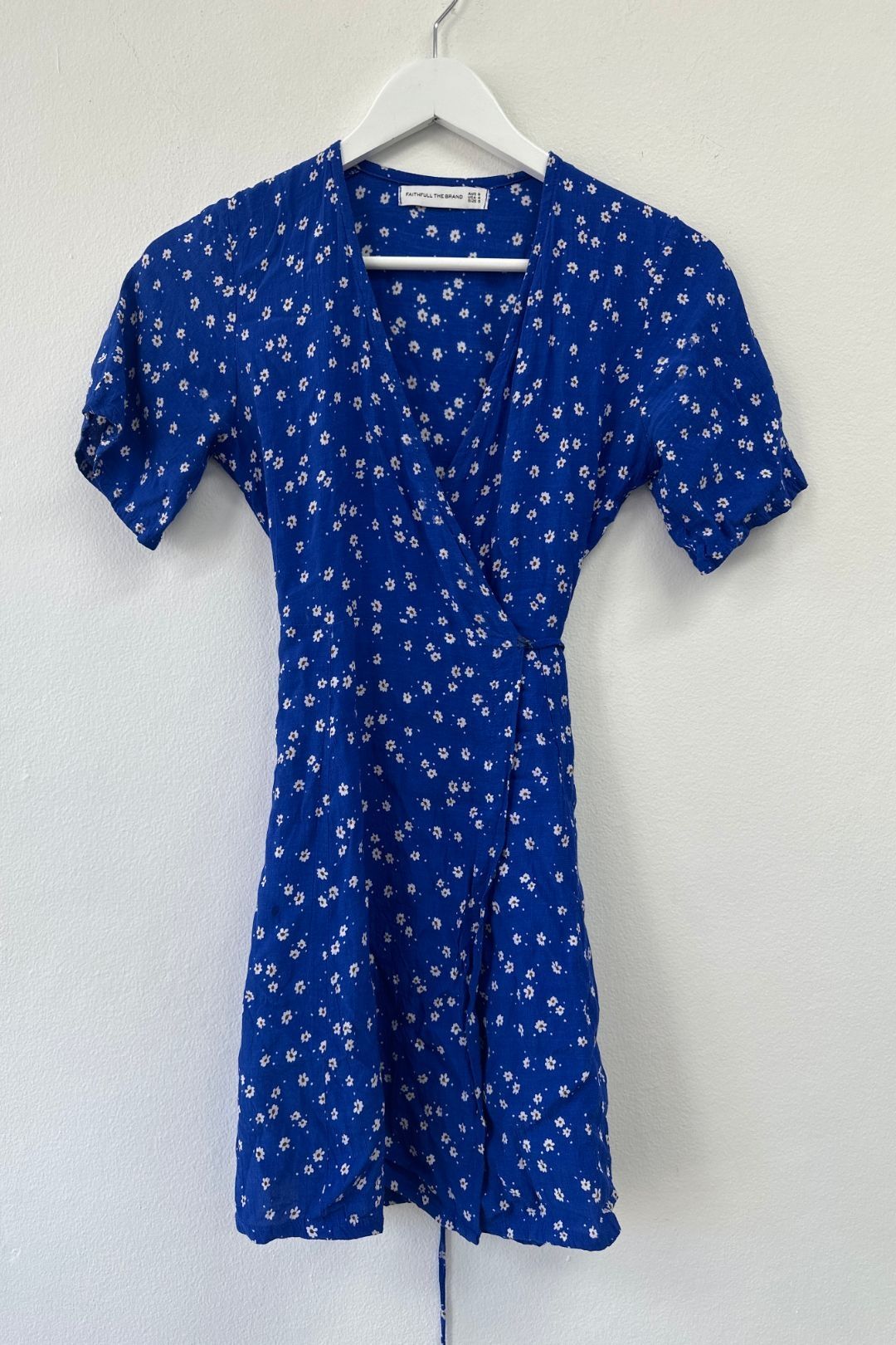 Faithfull the brand best sale freya wrap dress