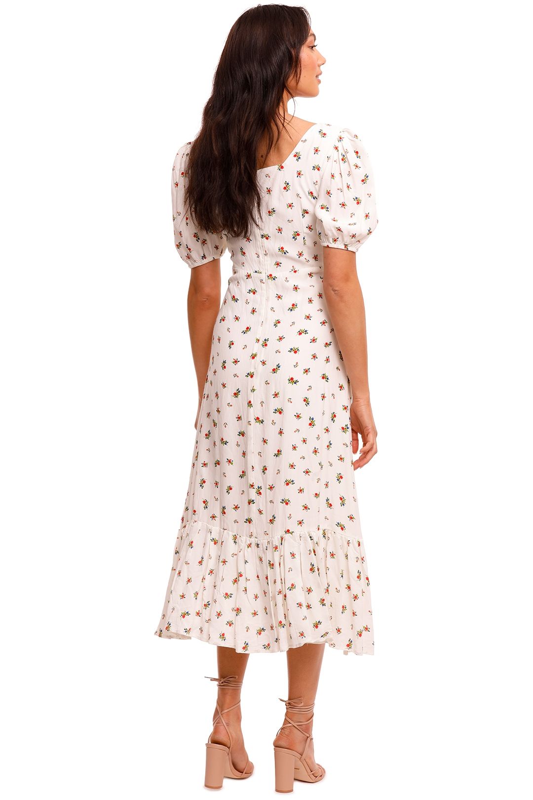 Faithfull katergo midi dress clearance