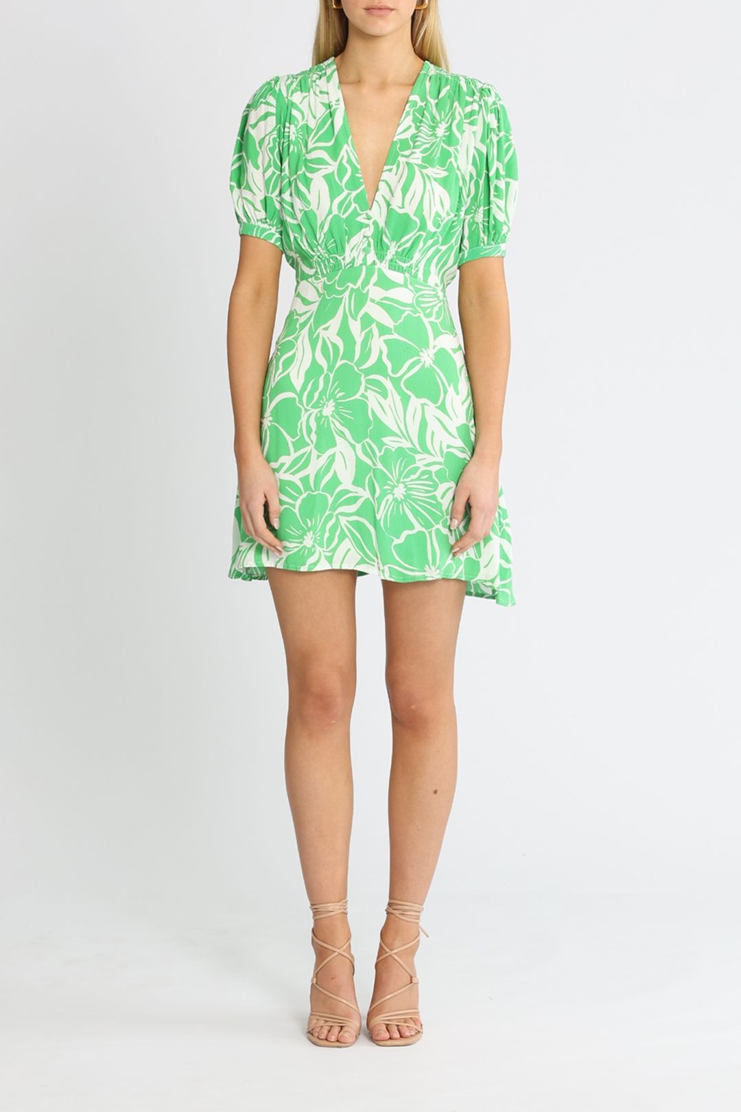 Faithfull green dress best sale