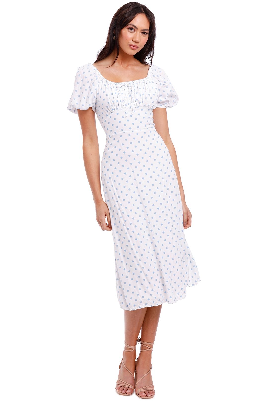 Faithfull Lira Short Sleeve Midi Dress