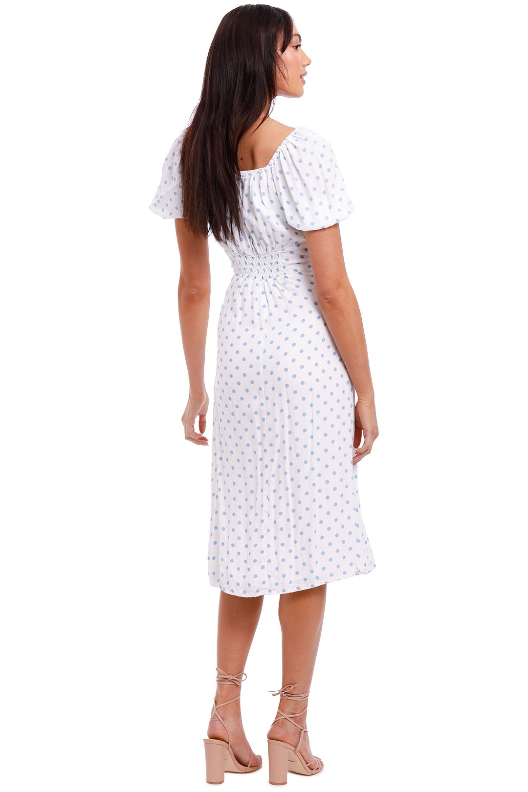 Lira Short Sleeve Midi Dress by Faithfull for Hire GlamCorner