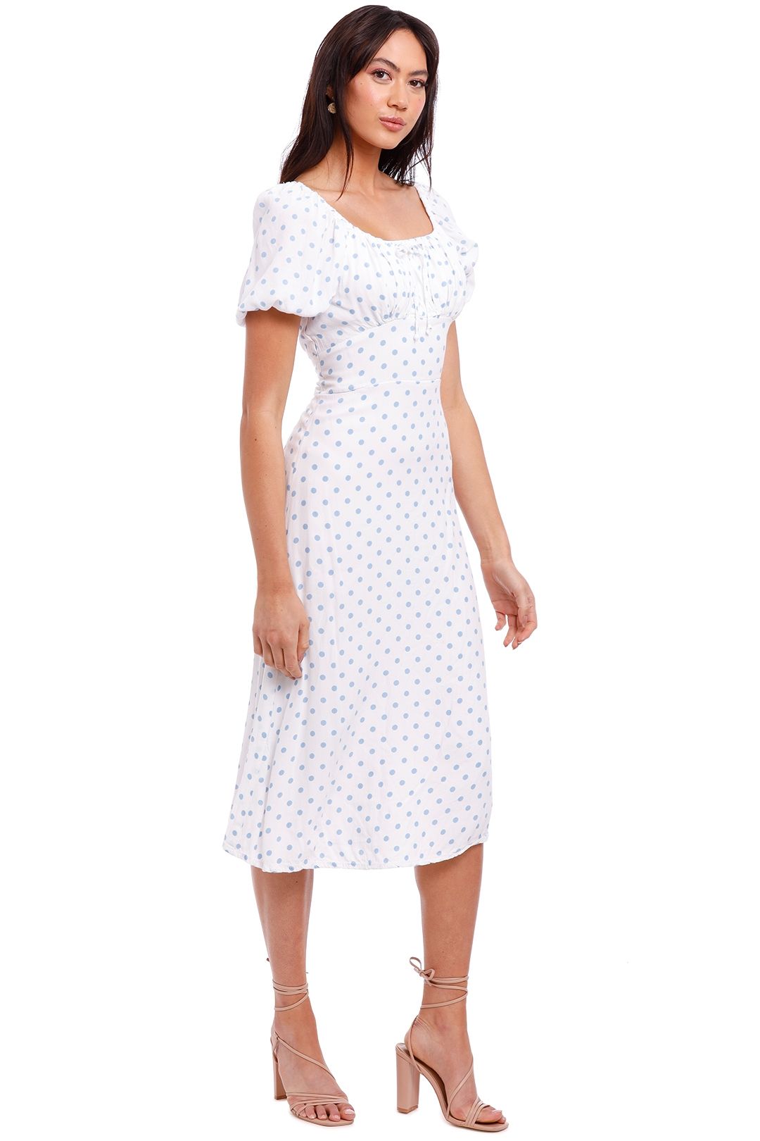 Lira Short Sleeve Midi Dress by Faithfull for Hire GlamCorner