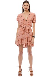 Faithfull the Brand - Le Moulin Dress - Pink Print - Front