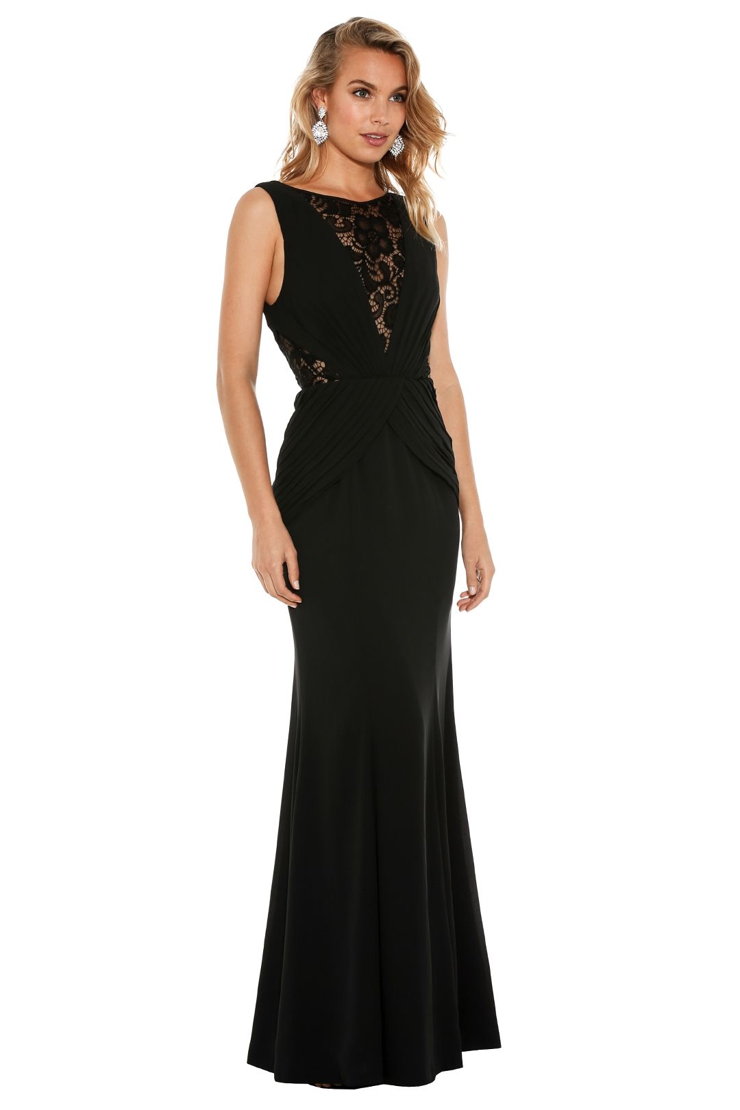 Fame and partners black lace dress clearance