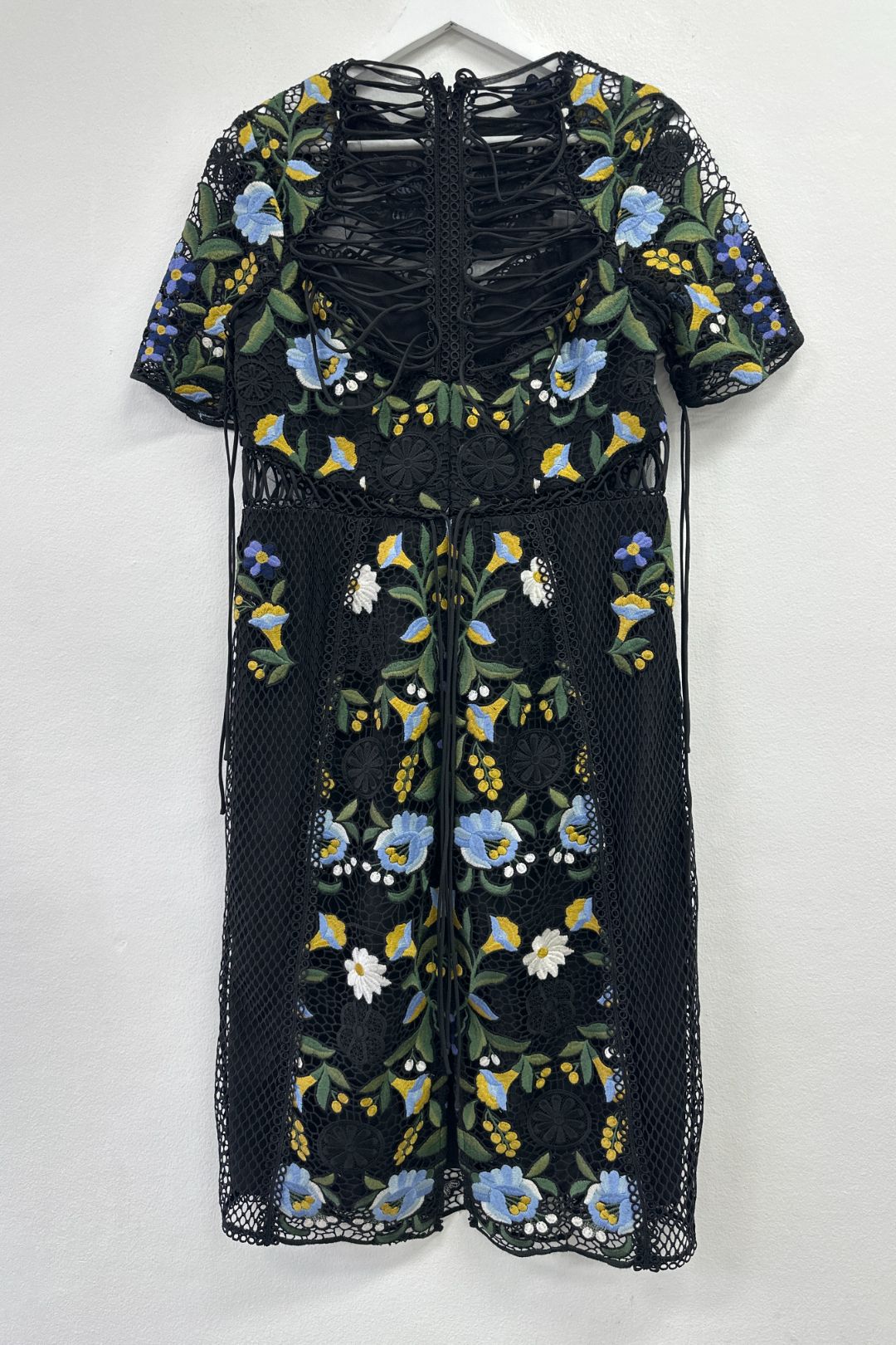Thurley Floral Embroidered Vasette Lace Dress