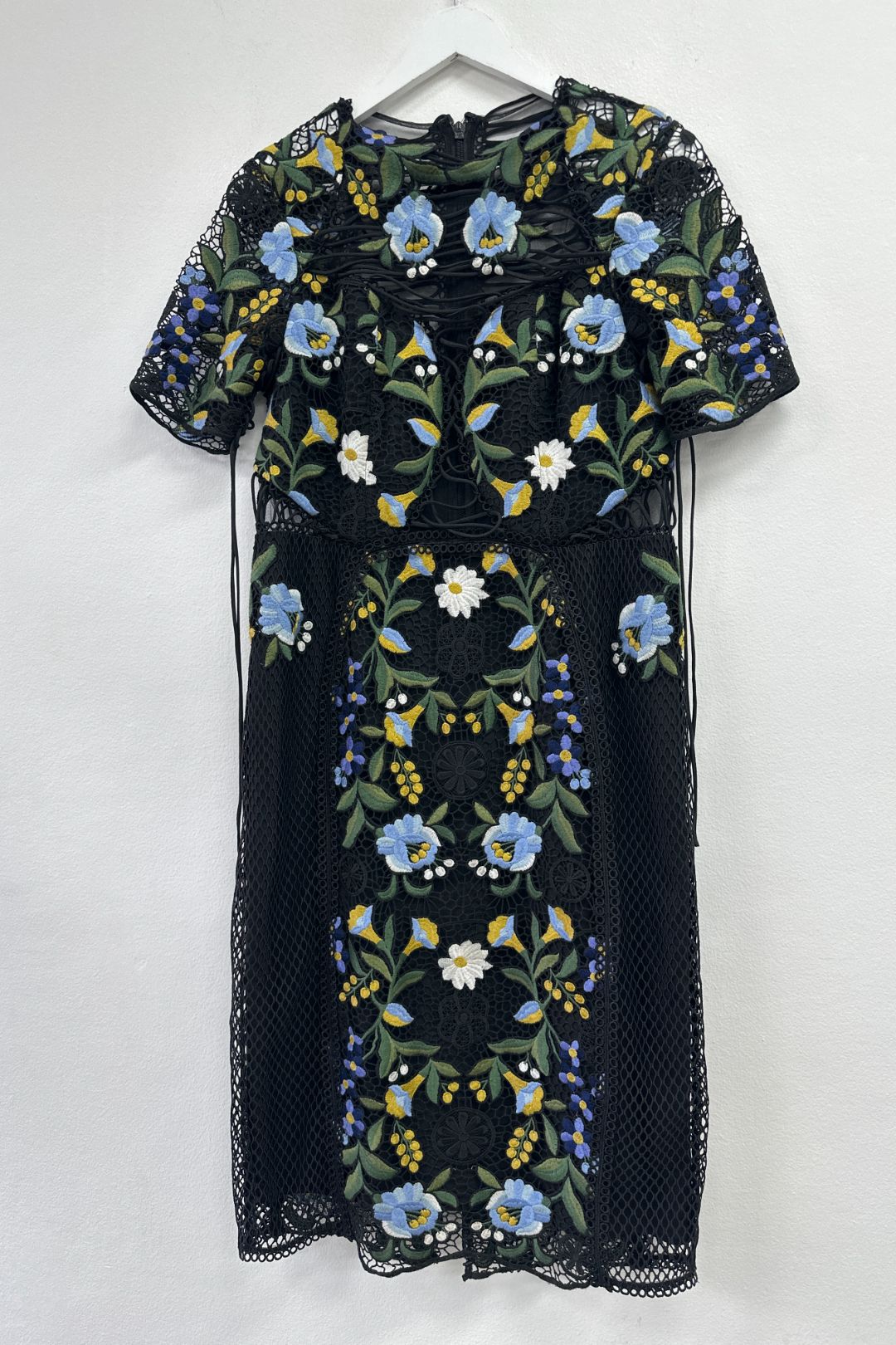 Thurley Floral Embroidered Vasette Lace Dress