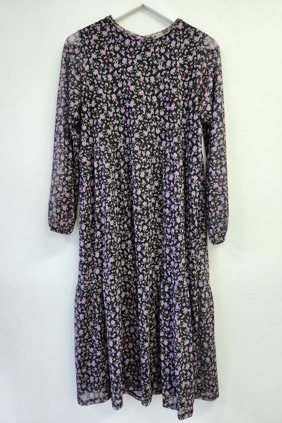 Pull and bear discount floral midi dress