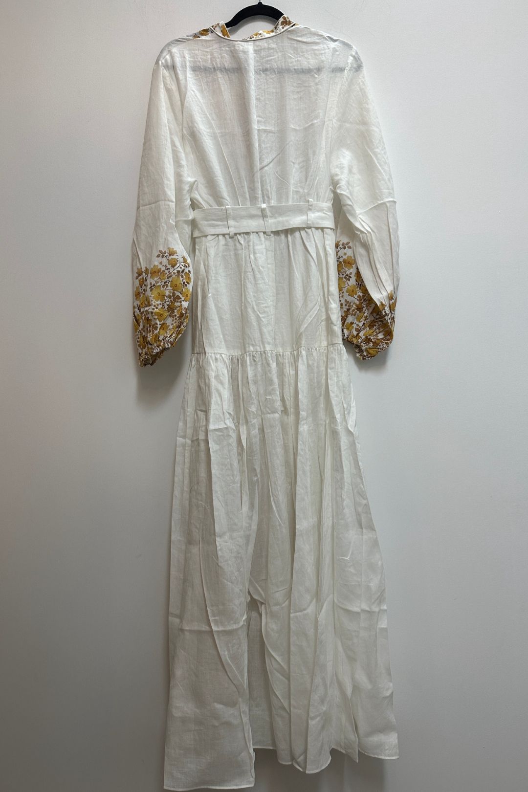 Buy Floral Meadow Long Sleeve Maxi Dress in White Keepsake The Label