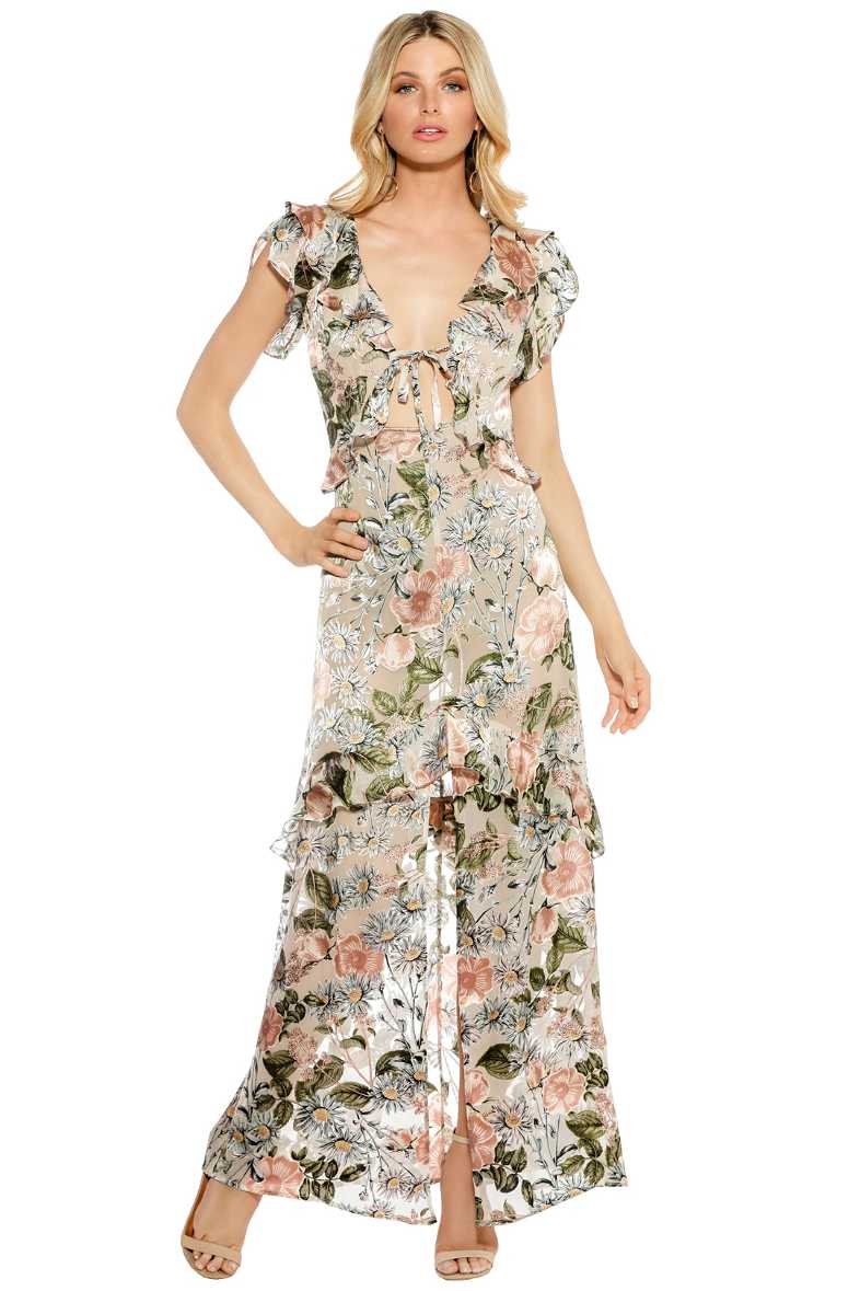 Luciana Maxi Dress by For Love & Lemons for Rent