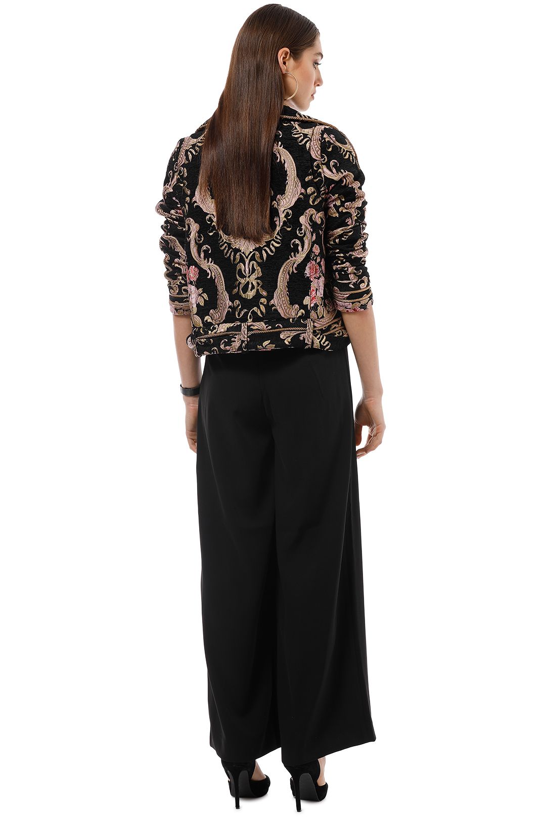 For love and lemons brocade moto jacket sale