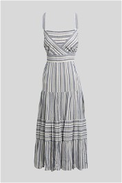 Forever New - Bridget Striped Tiered Maxi Dress