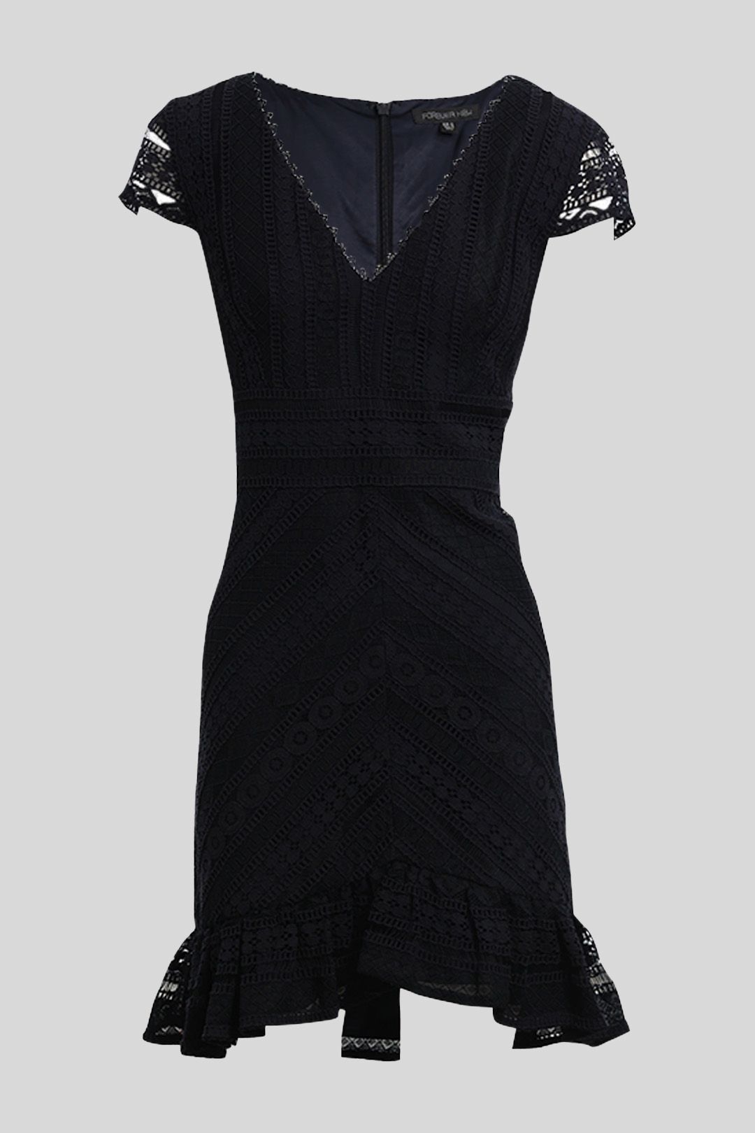 Forever New - Navy Molly Lace V-neck Dress