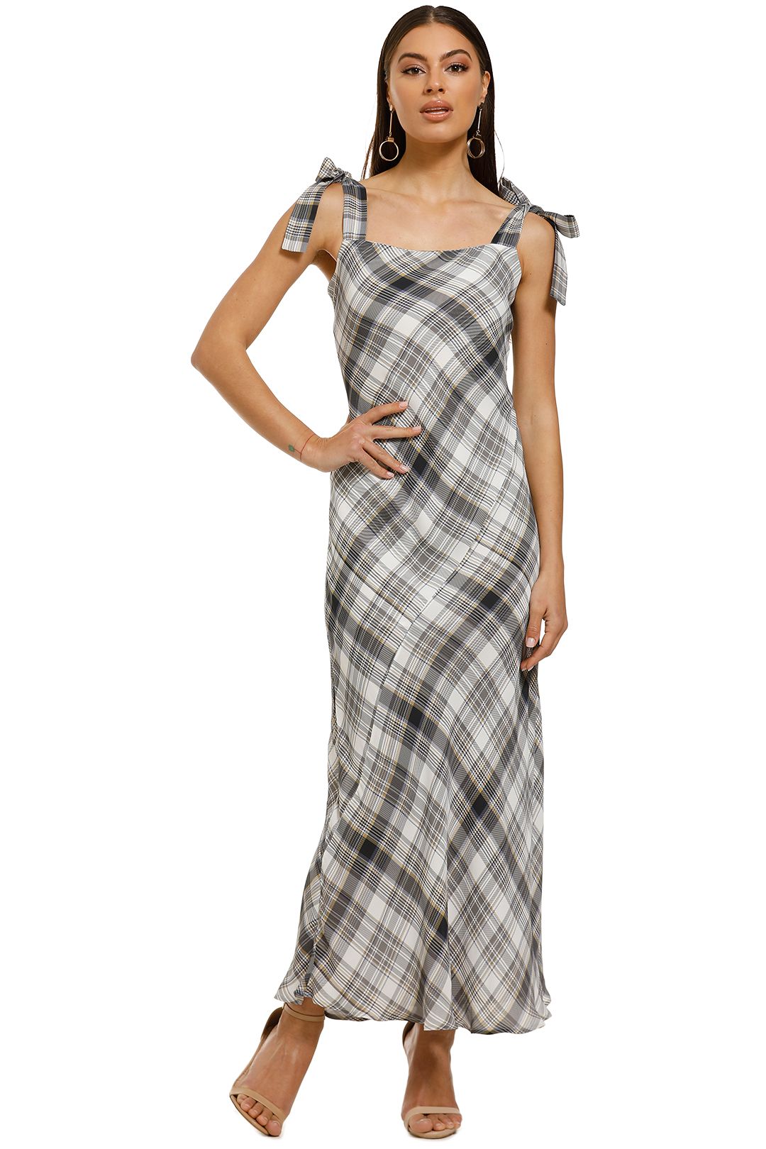 FWRD-The-Label-Emil-Slip-Dress-Spring-Plaid-Front