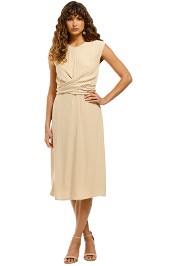 FWRD-the-Label-Perry-Dress-Sand-Front