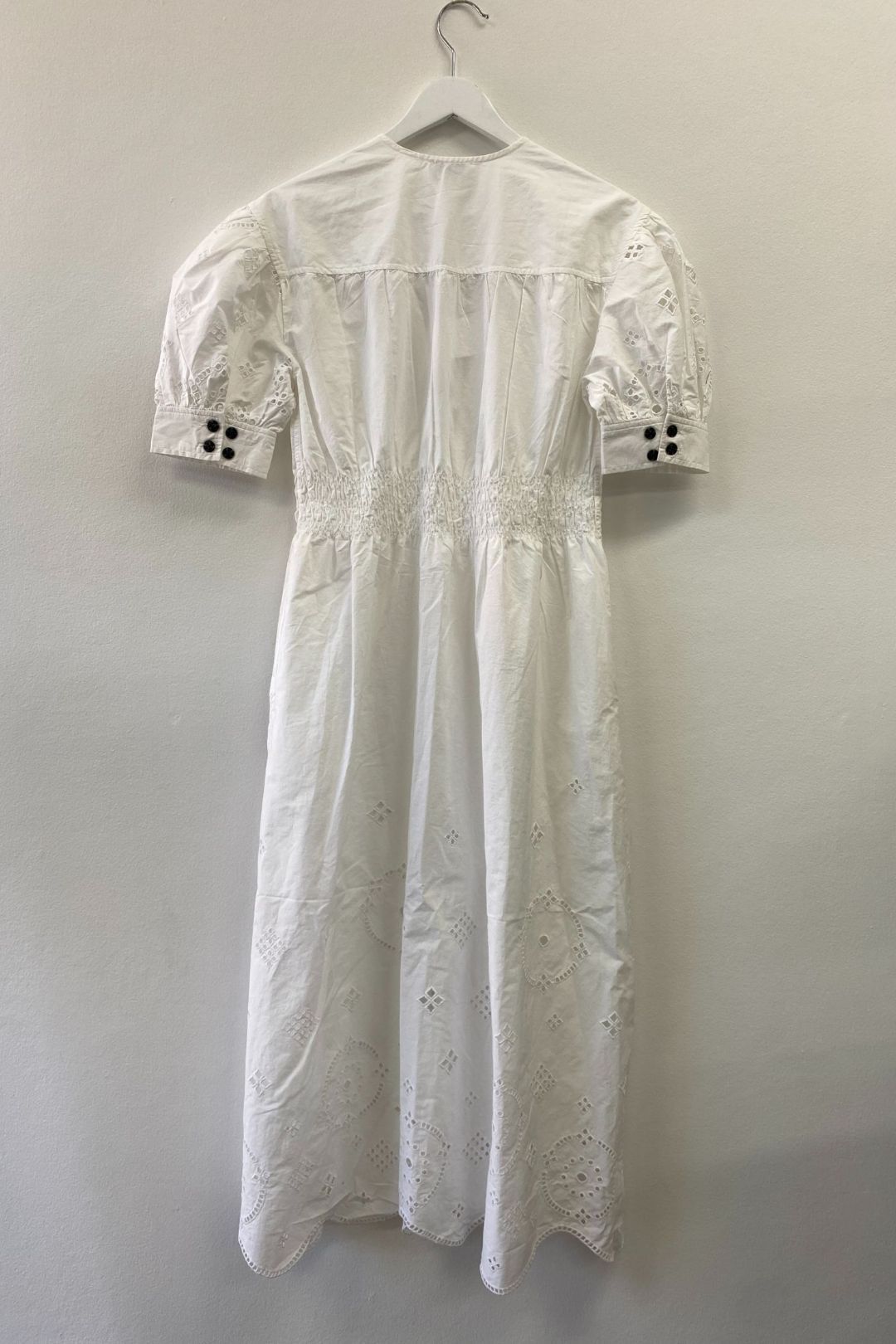 ganni broderie anglaise midi dress Buy Broderie Anglaise Organic Cotton Midi Dress | Ganni