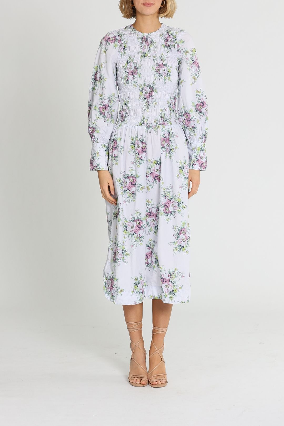 Ganni heather dress top