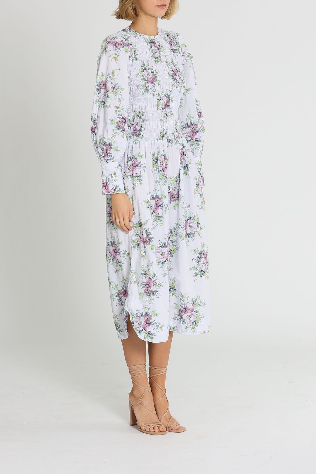 Ganni heather dress top
