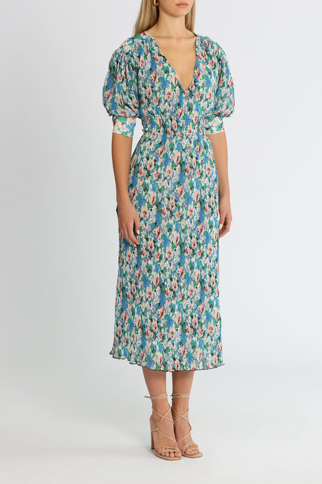 Coast blue dawn full midi dress cheap