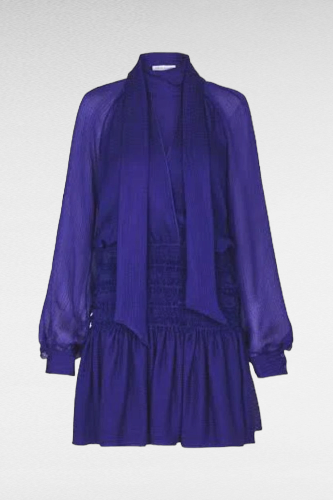 Buy Garland Long Sleeve Dress in Blue Camilla and Marc GlamCorner