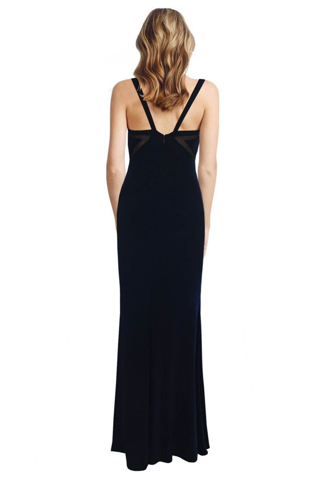 George - Athena Gown - Black - Back