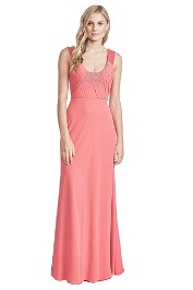 George - Gwen Gown - Pink - Front