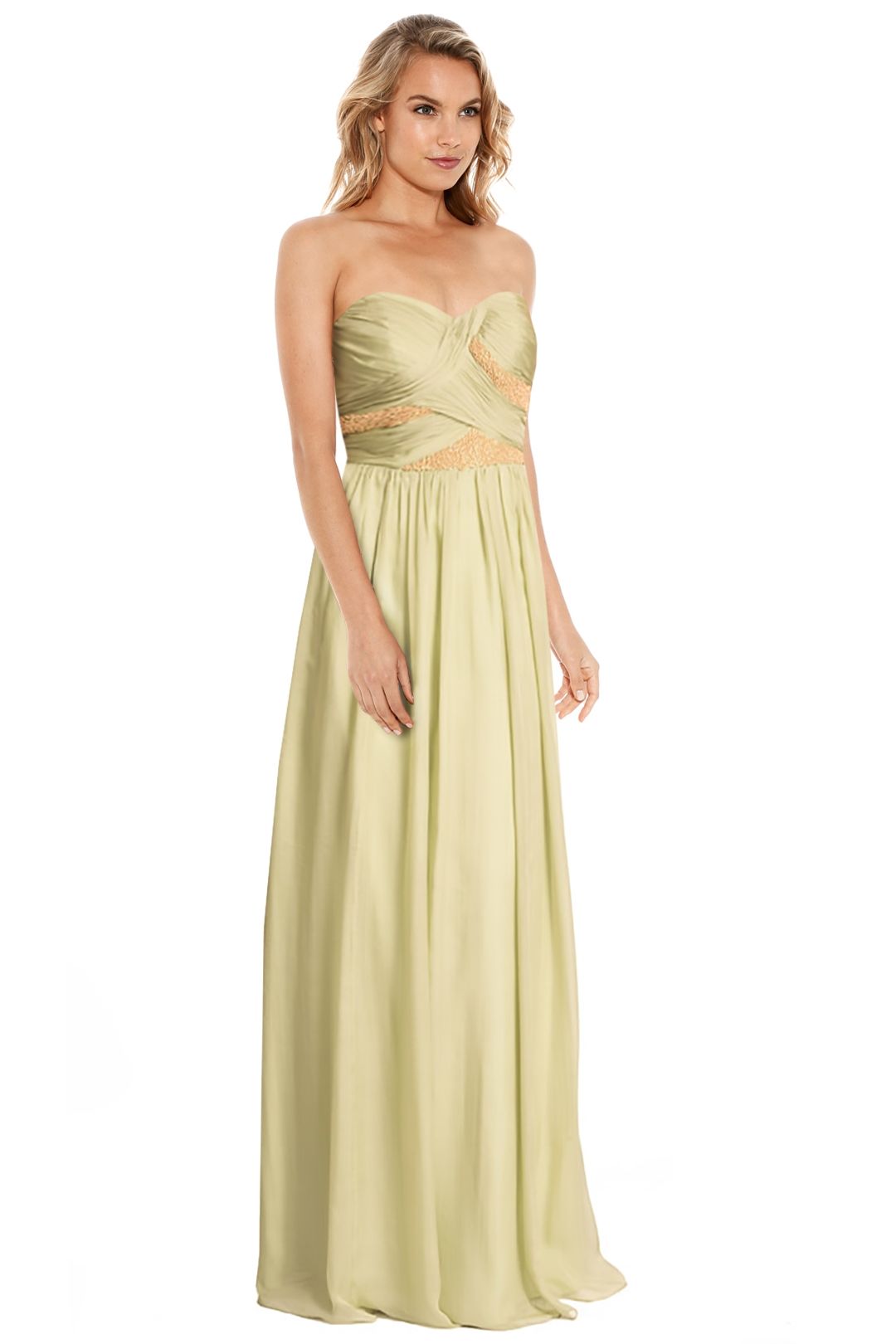 George - Romeo Gown - Green - Side