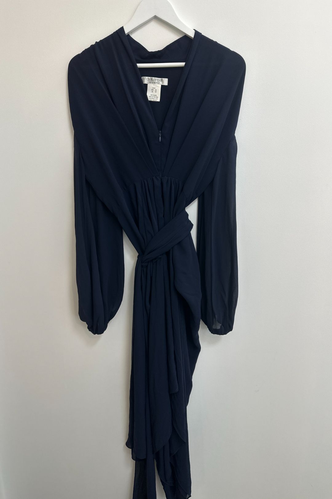Carla zampatti navy dress cheap