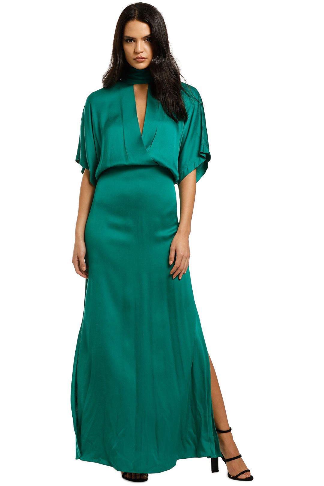 chinese dress ladies Women's Just A Feeling Sleeveless Maxi Dress in Jade