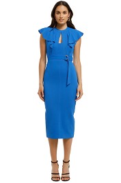 Ginger-and-Smart-Epiphany-Fitted-Dress-Klein-Blue-Front