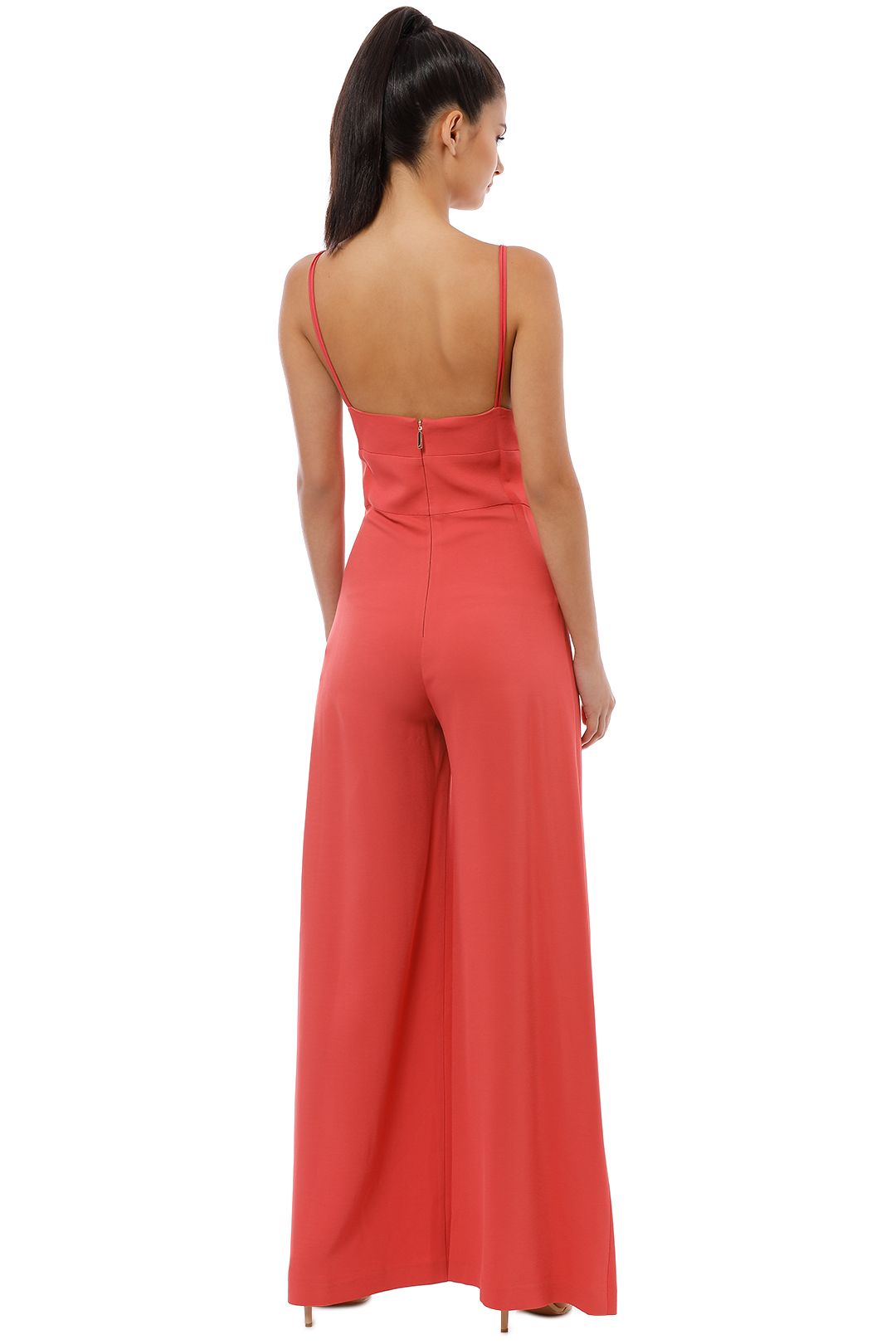 Ginger and Smart - Drift Jumpsuit - Coral - Back