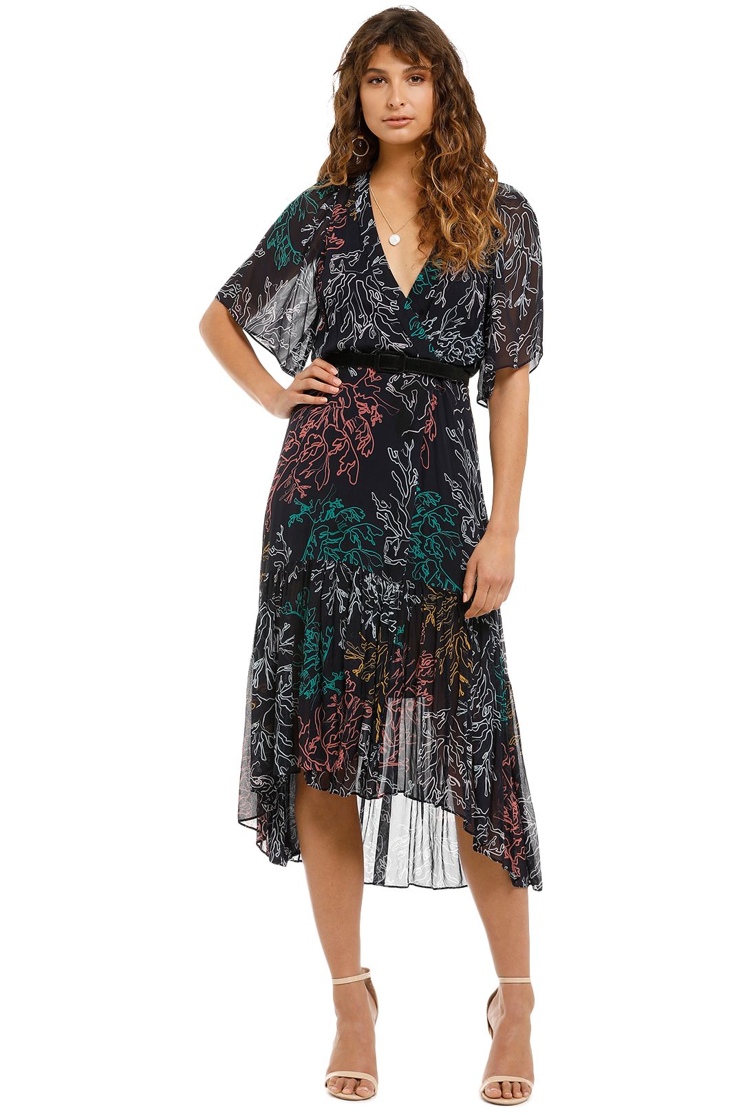 Illustrate Wrap Dress by Ginger & Smart for Rent