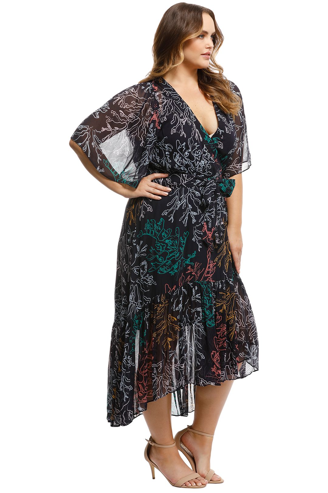 Ginger and smart illustrate wrap dress shop