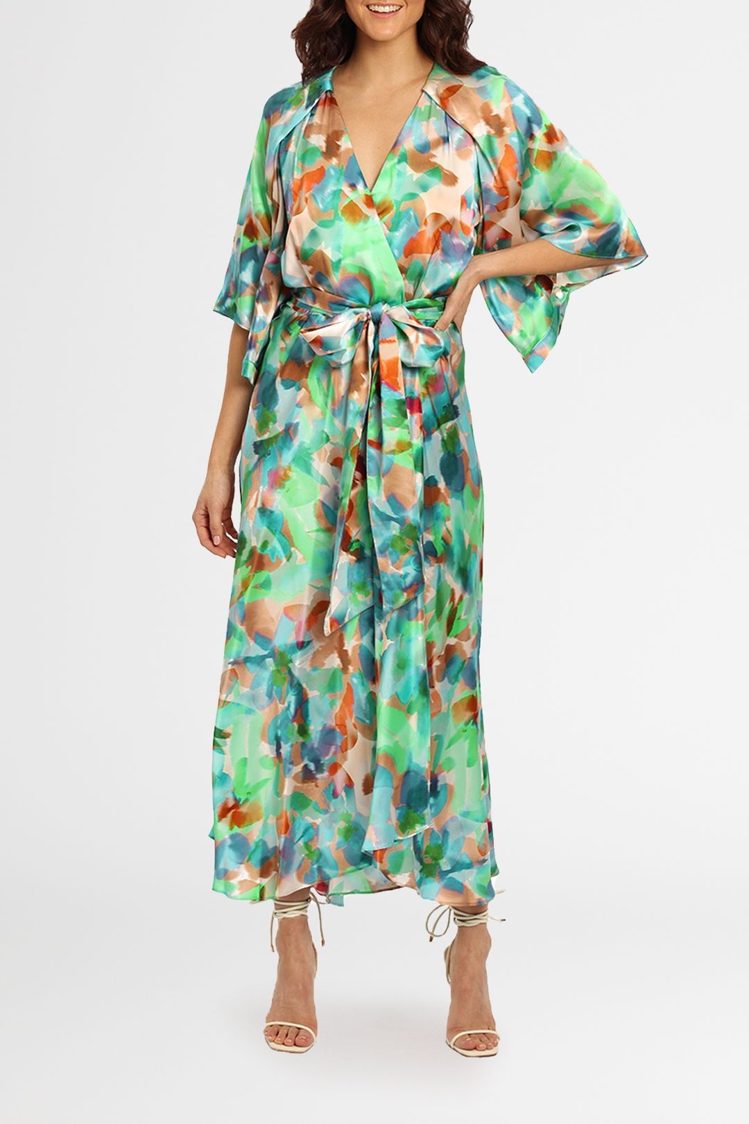 Hire Beautiful Truth Wrap Dress Ginger and Smart GlamCorner