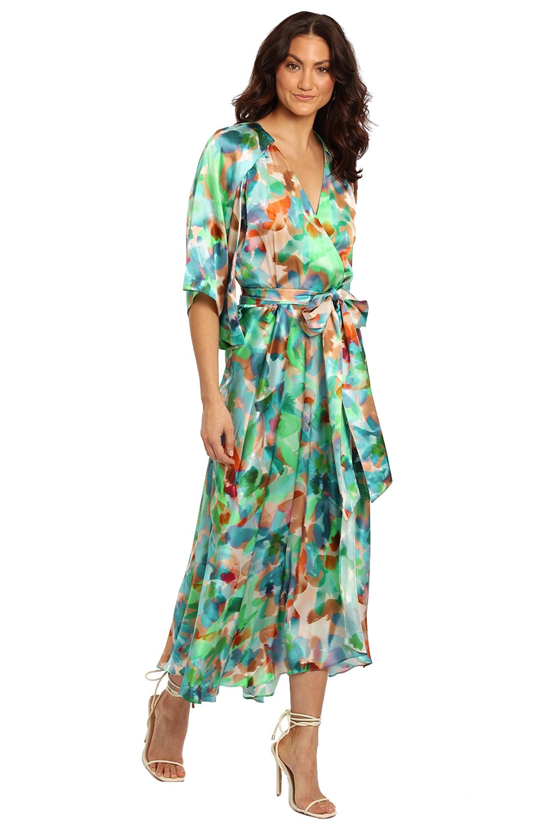 Ginger and Smart Beautiful Truth Wrap Dress maxi