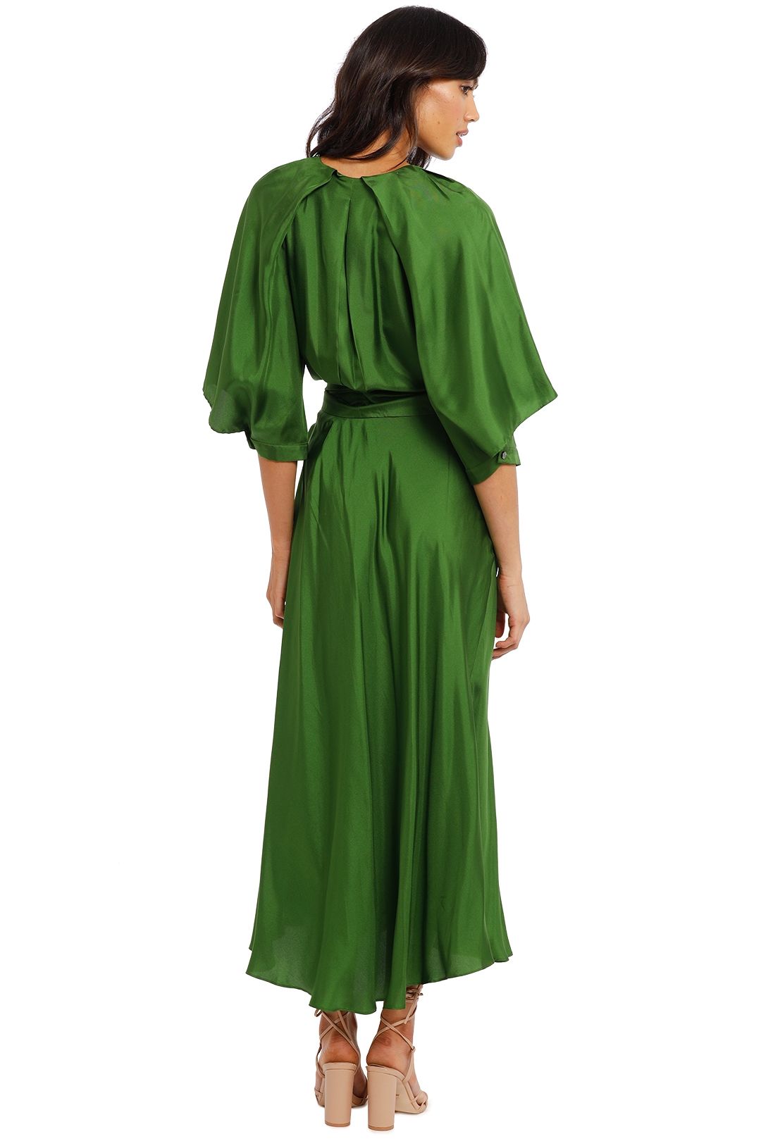 Hire Easel Wrap Dress in Fern Ginger and Smart GlamCorner