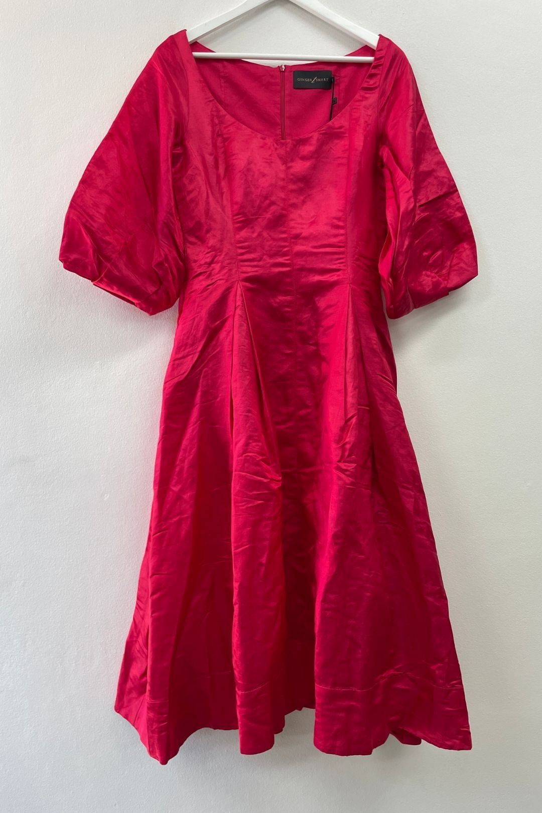 knee length dresses for ladies Play Smart LS Midi Dress Ecru / XS main image 0