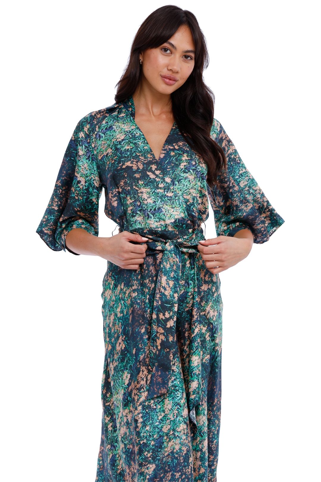 Ginger and smart activist wrap dress discount