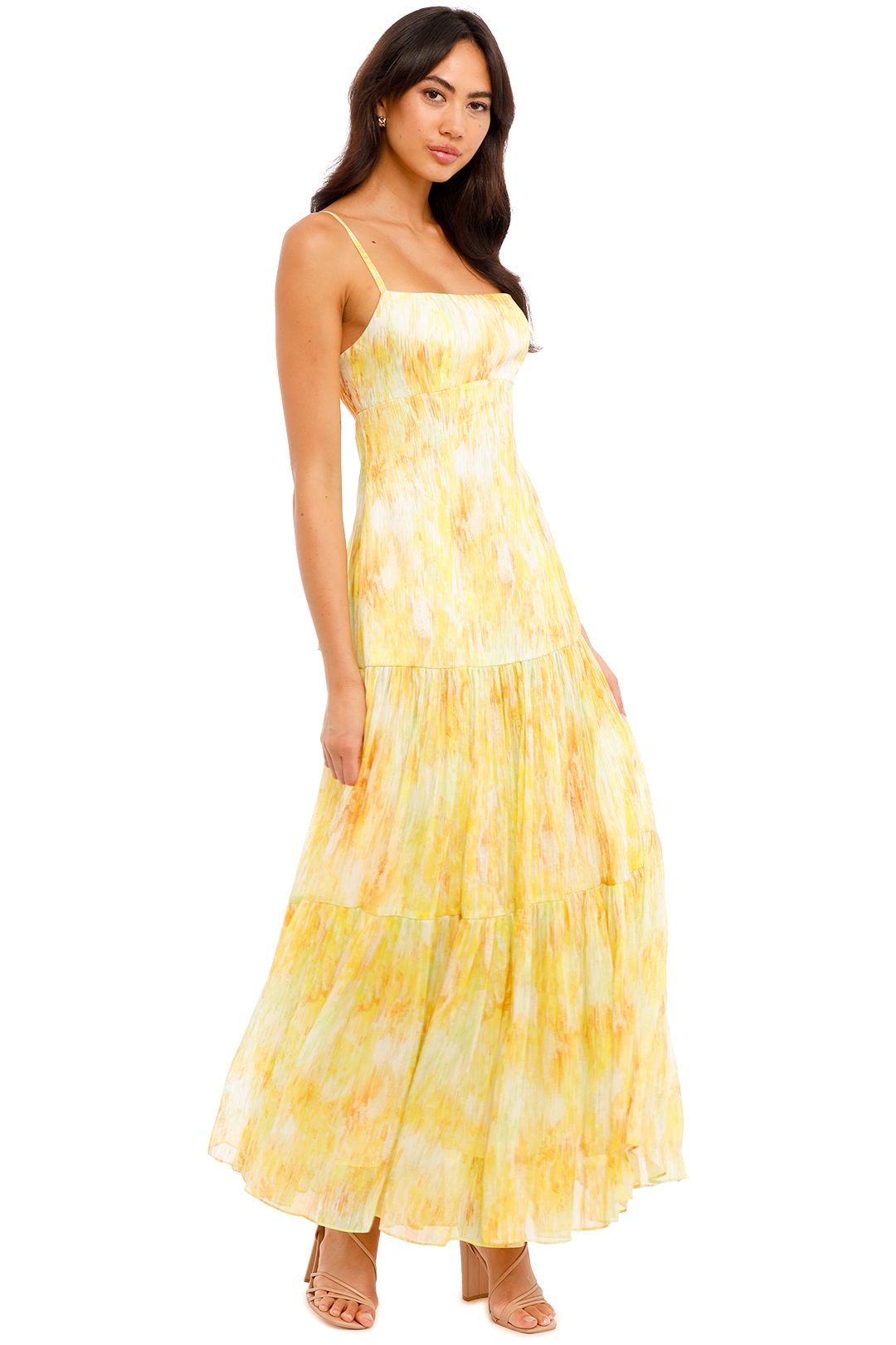 Hire Radiate Sundress in Sunshine Yellow Ginger and Smart