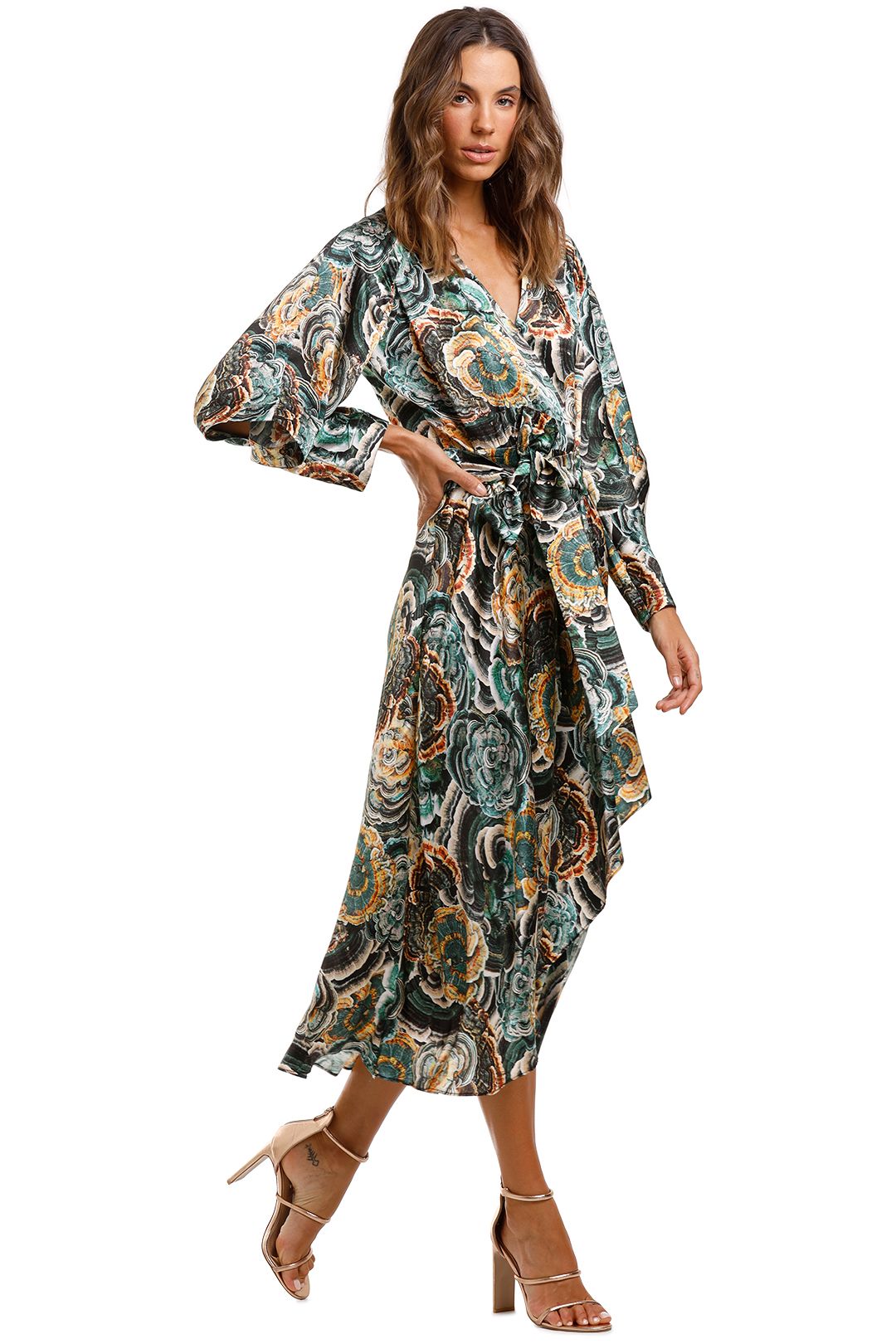 Ginger and smart sale activist wrap dress