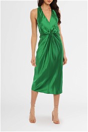 Ginia Lucia Knot Front Dress