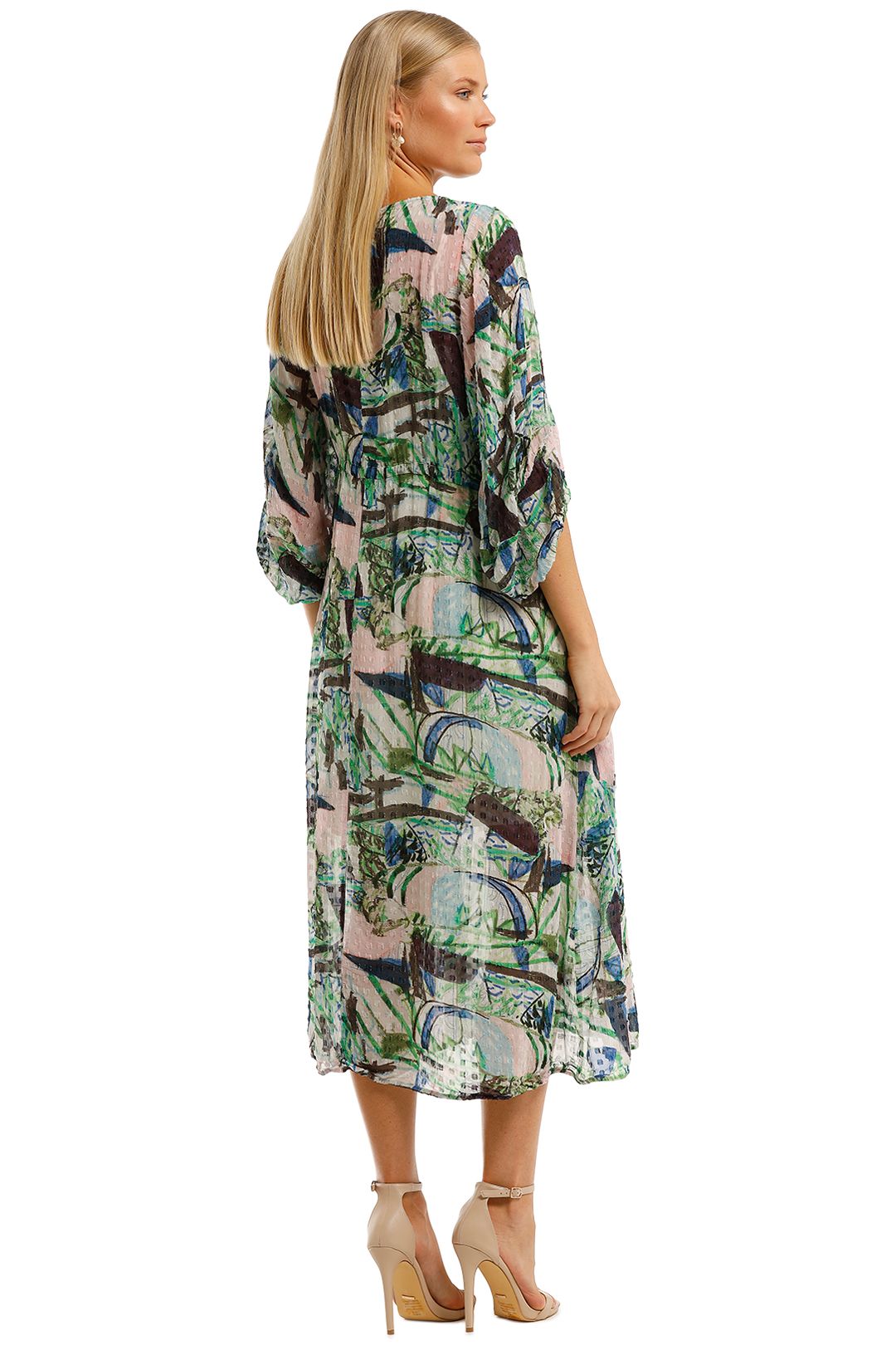 Winter Garden Long Dress by Gorman for Hire | GlamCorner